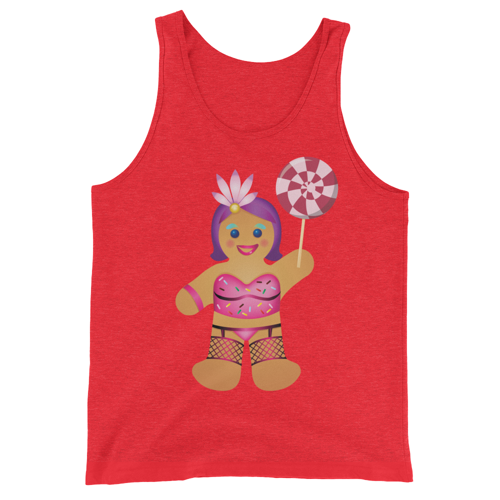 Gingerbread Drag Queen (Tank Top)-Tank Top-Swish Embassy