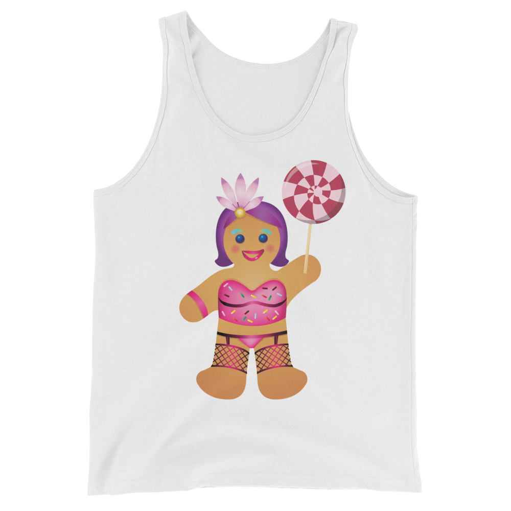 Gingerbread Drag Queen (Tank Top)-Tank Top-Swish Embassy