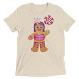 Gingerbread Drag Queen (Triblend)-Triblend T-Shirt-Swish Embassy