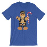 Gingerbread Leather Man-Christmas T-Shirts-Swish Embassy