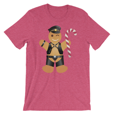 Gingerbread Leather Man-T-Shirts-Swish Embassy