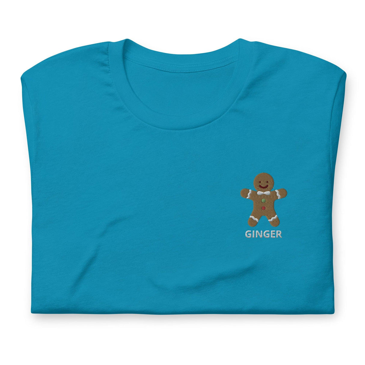 Gingerbread Man (Ginger)-Christmas T-Shirts-Swish Embassy