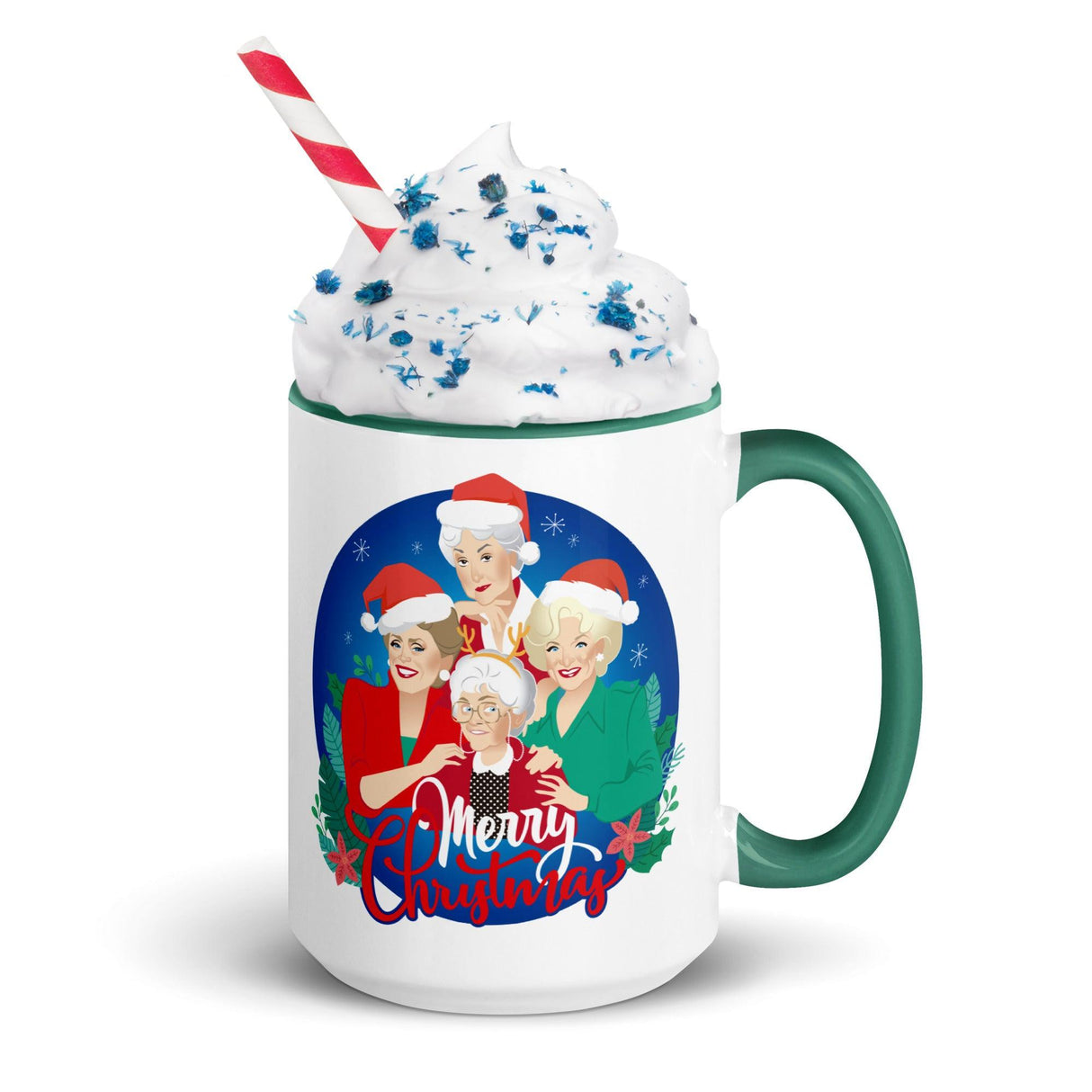 Golden Christmas (Christmas Mugs)-Mugs-Swish Embassy