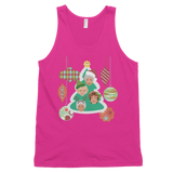 Golden Christmas (Tank Top)-Christmas Tank Tops-Swish Embassy