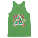 Golden Christmas (Tank Top)-Christmas Tanks-Swish Embassy