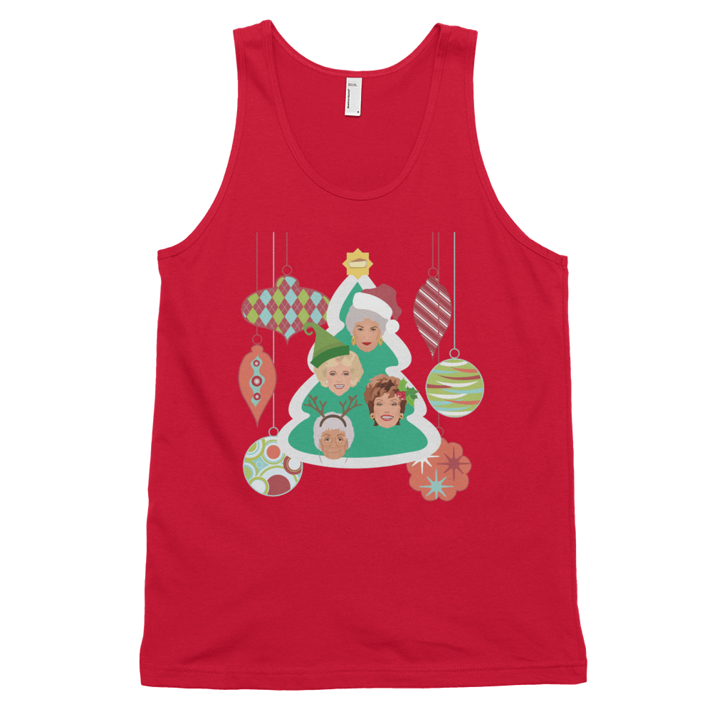 Golden Christmas (Tank Top)-Tank Top-Swish Embassy