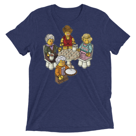 Golden Girls Blocks (Triblend)-Triblend T-Shirt-Swish Embassy