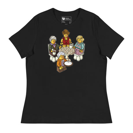 Golden Girls Blocks (Women's Relaxed T-Shirt)-Women's T-Shirts-Swish Embassy