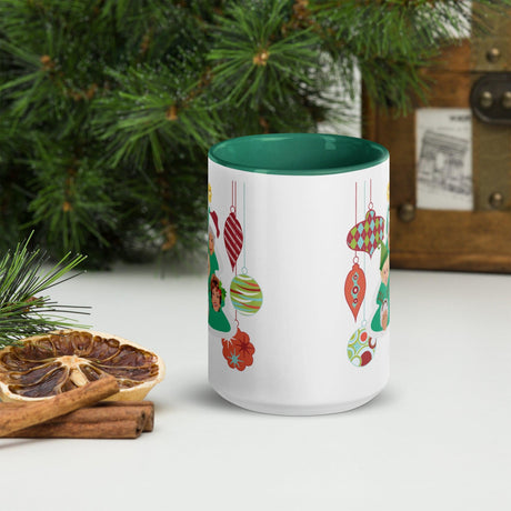 Golden Ornament (Christmas Mugs)-Christmas Mugs-Swish Embassy