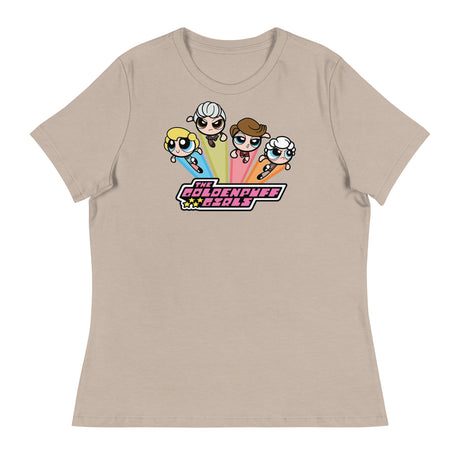 Goldenpuff Girls (Women's Relaxed T-Shirt)-Women's T-Shirts-Swish Embassy