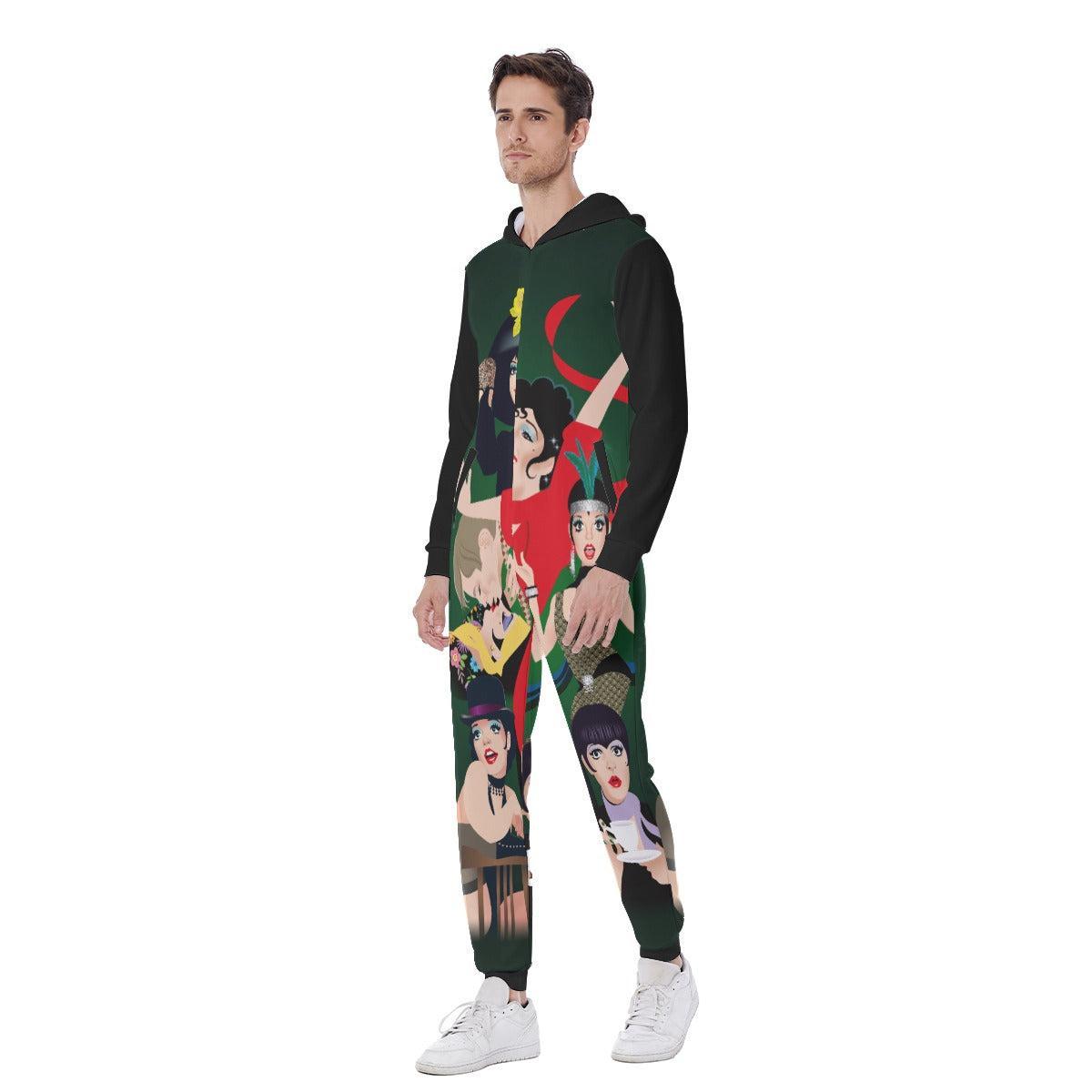 Halston Hangover (AOP Union Suit)-AOP Union Suit-Swish Embassy
