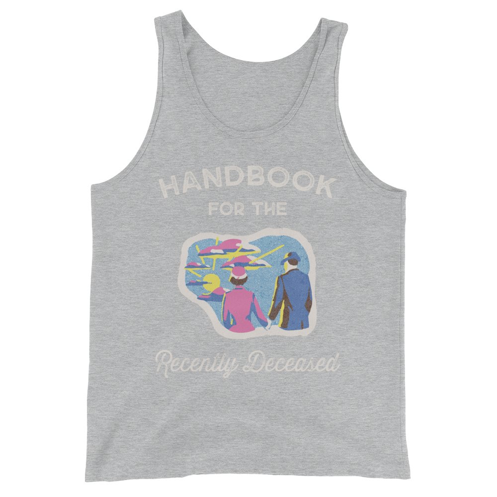 Handbook for the Recently Deceased (Tank Top)-Halloween Tank-Swish Embassy