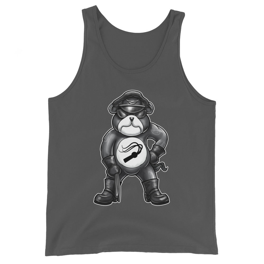 Hanky Bear - Black (Tank Top)-Tank Top-Swish Embassy