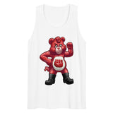 Hanky Bear - Red (Tank Top)-Tank Top-Swish Embassy