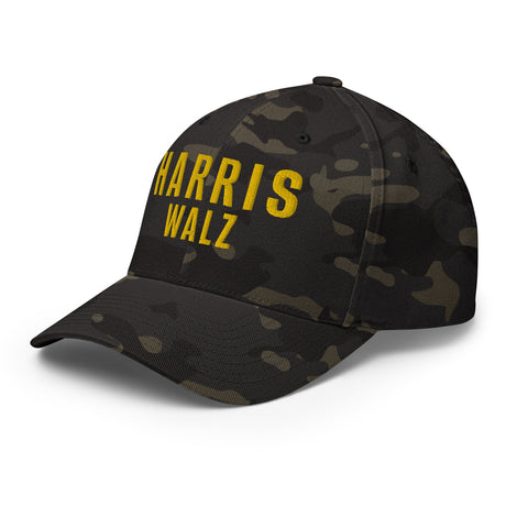 Harris Walz (Flexfit Hat)-Headwear-Swish Embassy