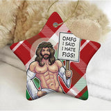 Hates Figs (Ceramic Holiday Keepsake)-Ceramic Holiday Keepsake-Swish Embassy