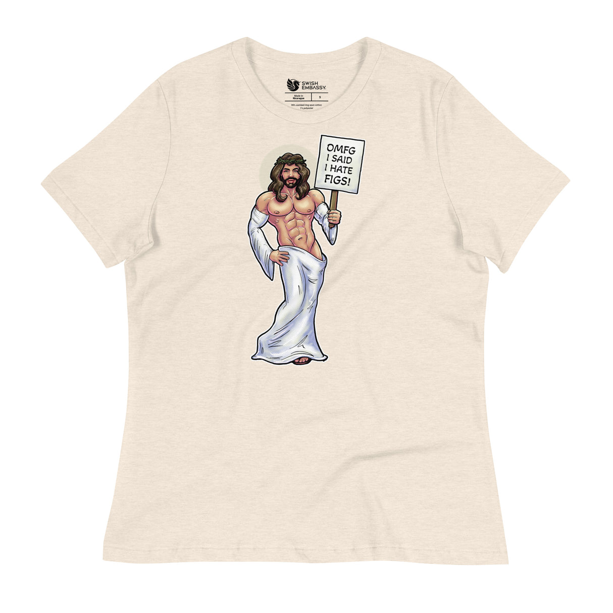 Hates Figs (Women's Relaxed T-Shirt)-Women's T-Shirts-Swish Embassy