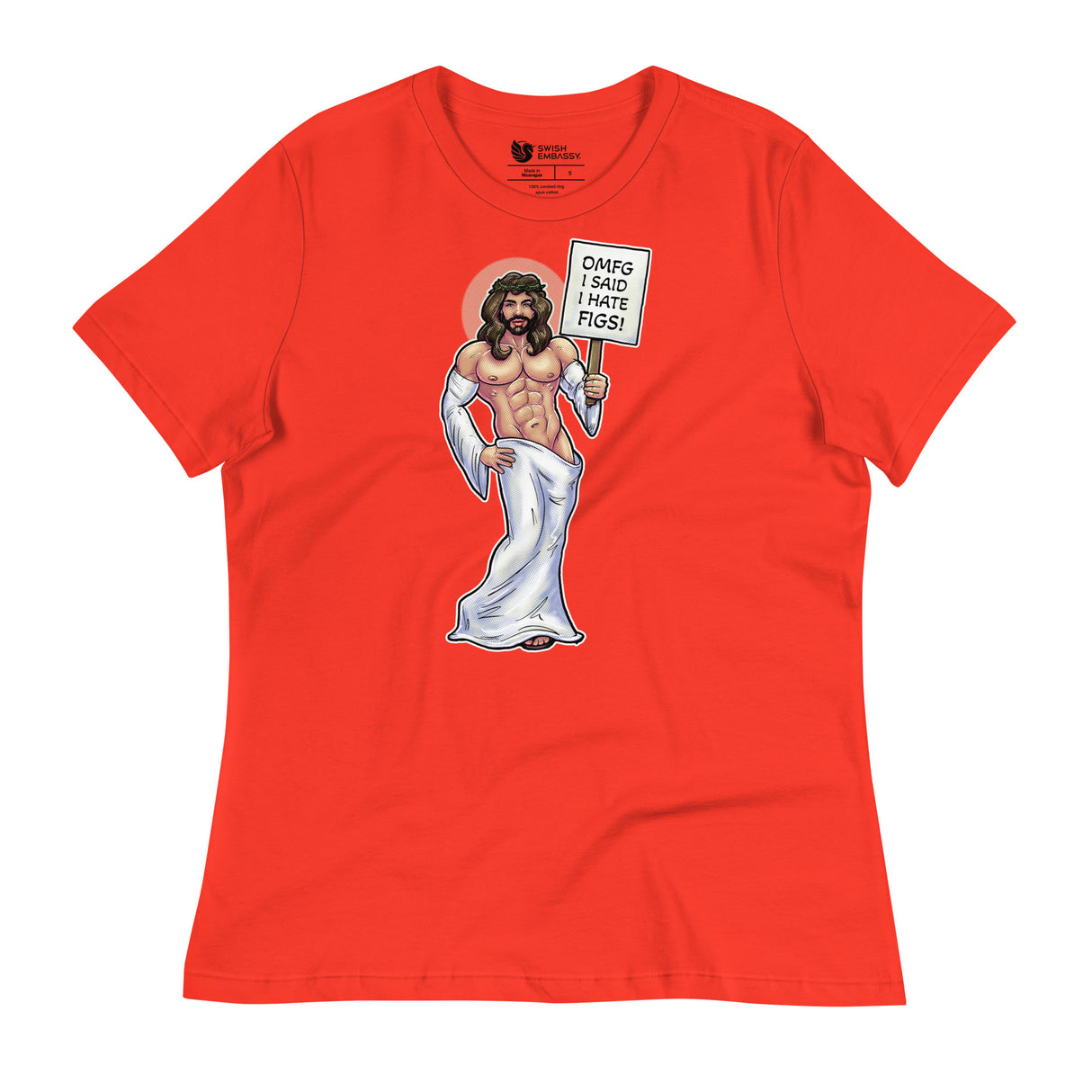 Hates Figs (Women's Relaxed T-Shirt)-Women's T-Shirts-Swish Embassy