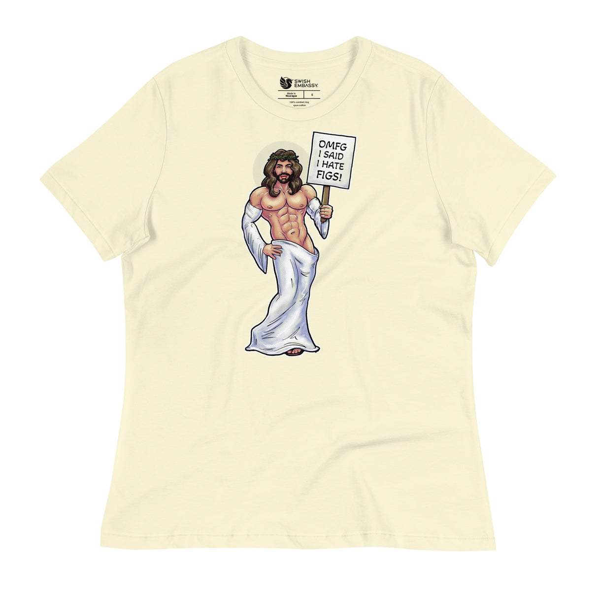 Hates Figs (Women's Relaxed T-Shirt)-Women's T-Shirts-Swish Embassy