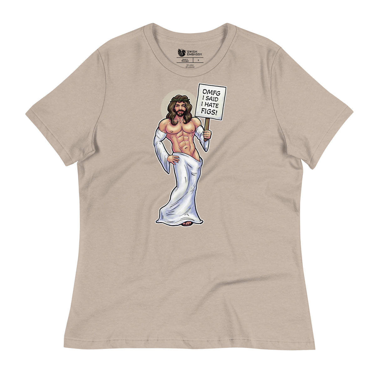 Hates Figs (Women's Relaxed T-Shirt)-Women's T-Shirts-Swish Embassy