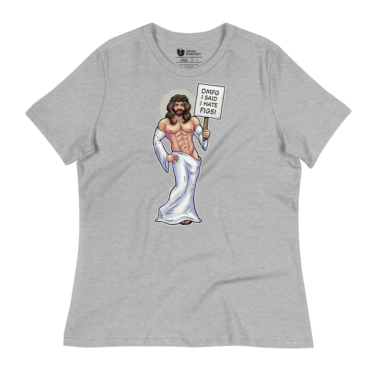 Hates Figs (Women's Relaxed T-Shirt)-Women's T-Shirts-Swish Embassy