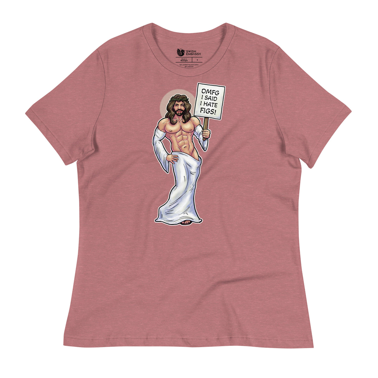 Hates Figs (Women's Relaxed T-Shirt)-Women's T-Shirts-Swish Embassy