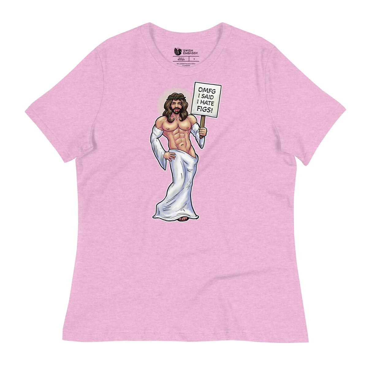 Hates Figs (Women's Relaxed T-Shirt)-Women's T-Shirts-Swish Embassy