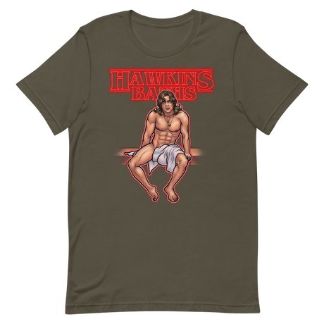 Hawkins Baths-Halloween T-Shirt-Swish Embassy