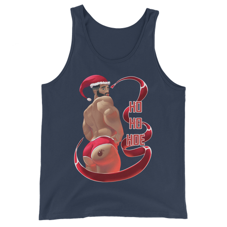 Ho Ho Hoe (Tank Top)-Christmas Tank Tops-Swish Embassy
