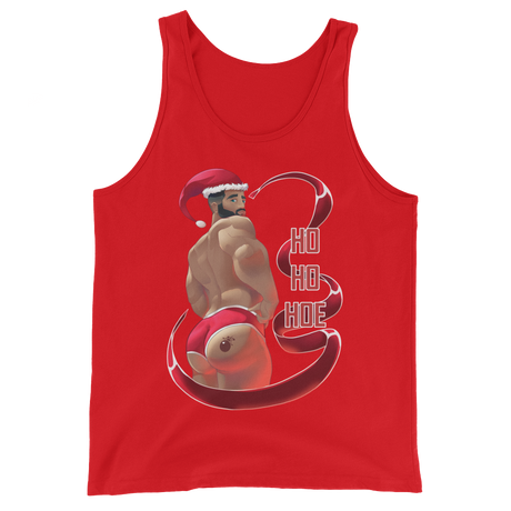 Ho Ho Hoe (Tank Top)-Christmas Tank Tops-Swish Embassy