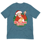 Ho Ho Hold My Broom-Christmas T-Shirts-Swish Embassy