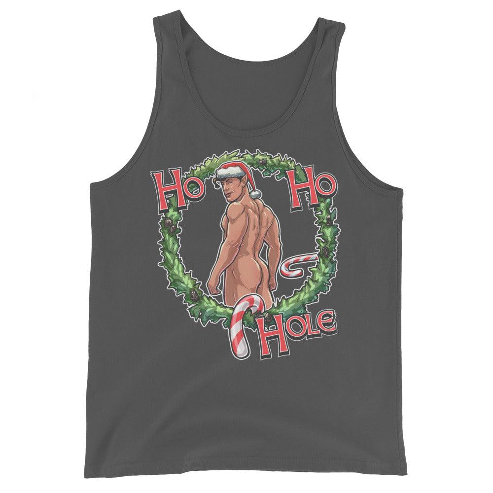 Ho Ho Hole (Tank Top)-Christmas Tanks-Swish Embassy