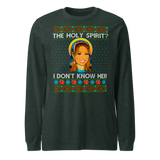 Holy Spirit? I Don't Know Her (Ugly Christmas)-Christmas T-Shirts-Swish Embassy