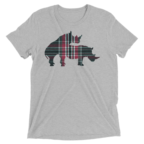 Horny Tartan (Triblend)-Triblend T-Shirt-Swish Embassy