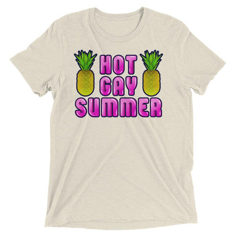 Hot Gay Summer (Triblend)-Triblend T-Shirt-Swish Embassy