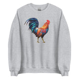 Huge Polygon Rooster (Sweatshirt)-Sweatshirt-Swish Embassy