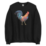 Huge Polygon Rooster (Sweatshirt)-Sweatshirt-Swish Embassy