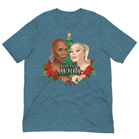 I Hope You're Merry-Christmas T-Shirts-Swish Embassy