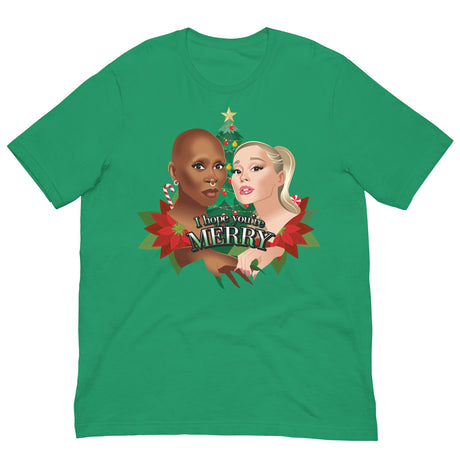 I Hope You're Merry-T-Shirts-Swish Embassy