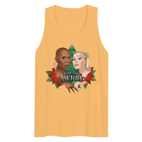 I Hope You're Merry (Tank top)-Tank Top-Swish Embassy