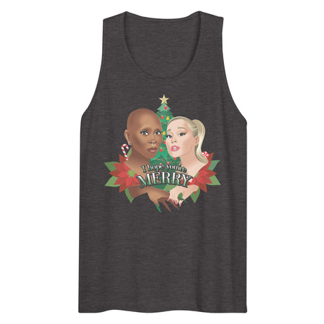I Hope You're Merry (Tank top)-Tank Top-Swish Embassy