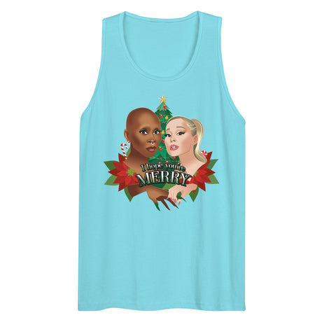 I Hope You're Merry (Tank top)-Tank Top-Swish Embassy