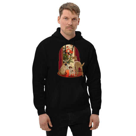 I Saw Daddy Kissing Santa Claus (Hoodie)-Hoodie-Swish Embassy