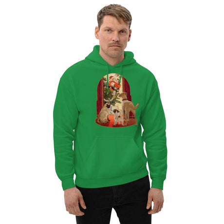 I Saw Daddy Kissing Santa Claus (Hoodie)-Hoodie-Swish Embassy