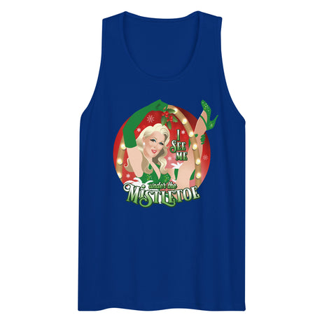 I See Me Under the Mistletoe (Tank top)-Tank Top-Swish Embassy