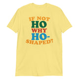 If Not Ho Why Ho-Shaped? (Text Shirt)-Text Shirt-Swish Embassy