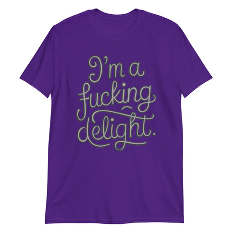 I'm a F*cking Delight (Text Shirt)-Text Shirt-Swish Embassy