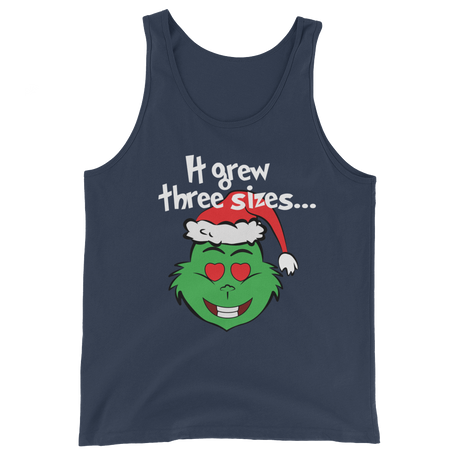 It Grew Three Sizes (Tank Top)-Tank Top-Swish Embassy