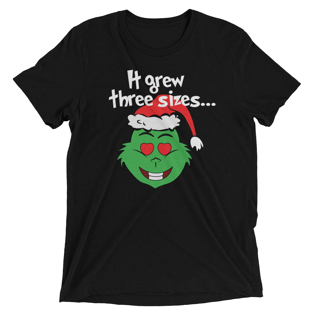 It Grew Three Sizes (Triblend)-Triblend T-Shirt-Swish Embassy