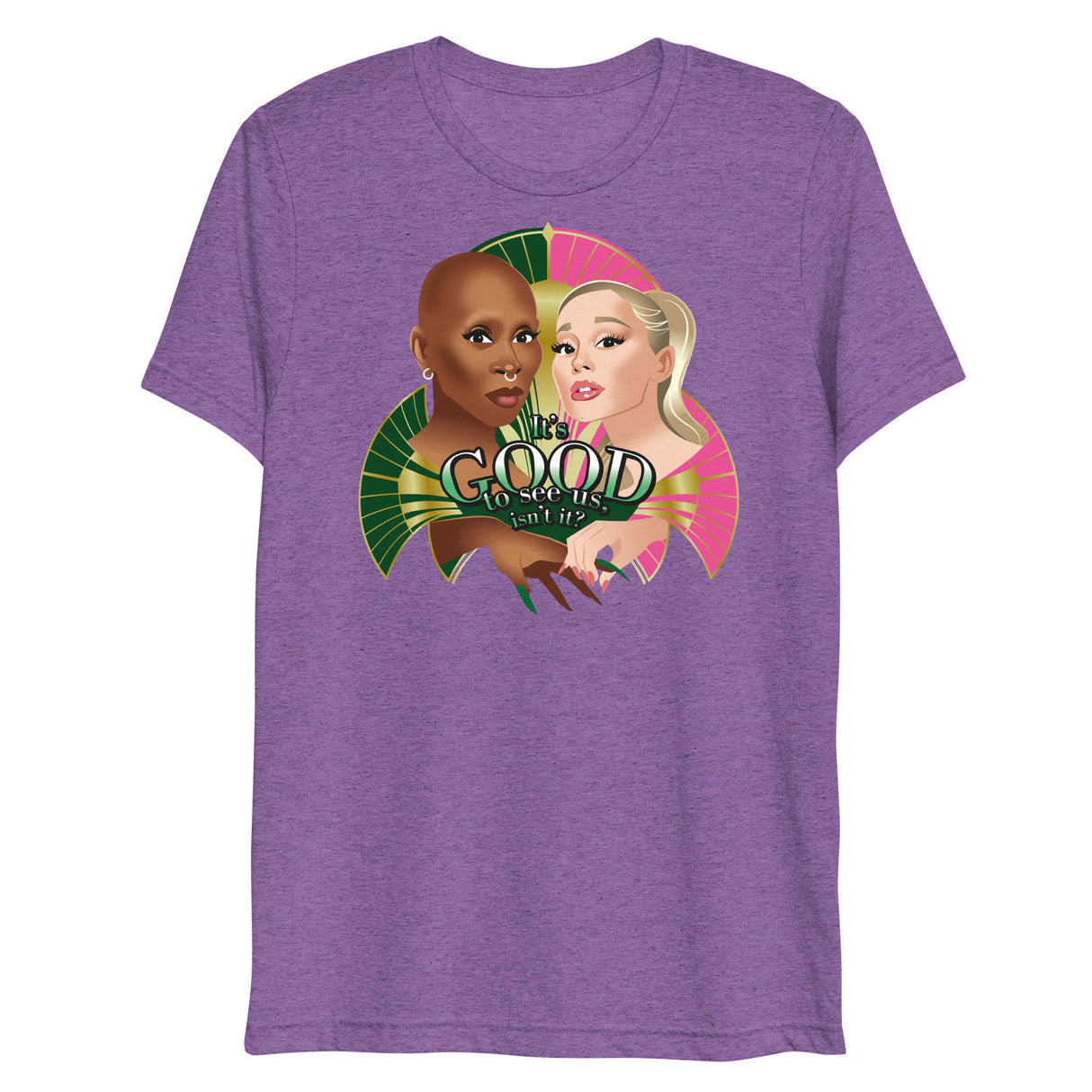 It's Good to See Us (Triblend)-Triblend T-Shirt-Swish Embassy